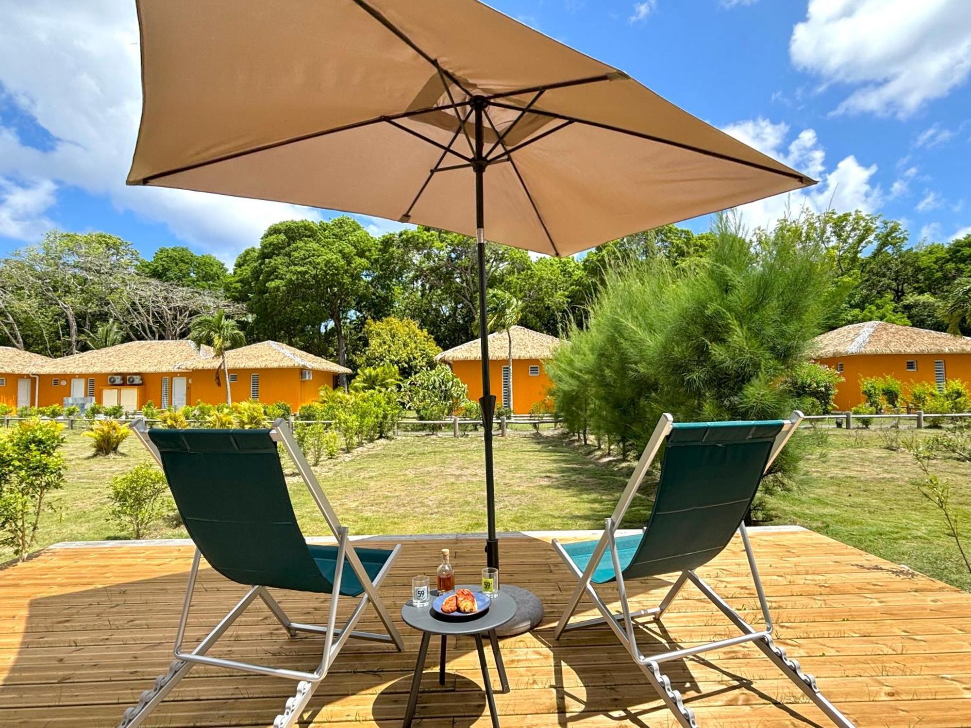 Bungalow La Kawannaise - Piscine, Terrasse, Plage Grand-Bourg  Bagian luar foto